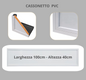 Cassonetto PVC per  tapparella