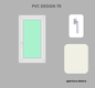 Finestra PVC 1 anta