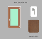 Finestra PVC 1 anta