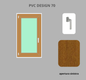 Finestra PVC 1 anta