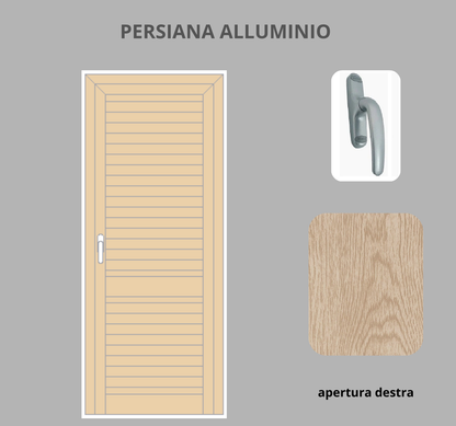 Persiana per Portafinesta 1 anta