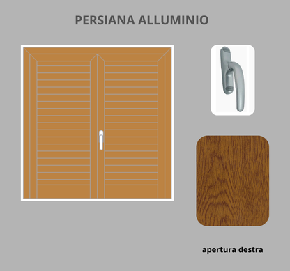 Persiana per Finestra  2 ante