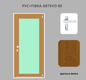 Portoncino PVC + FIBRA 1 anta