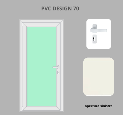 Portoncino PVC 1 anta
