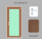 Portoncino PVC 1 anta