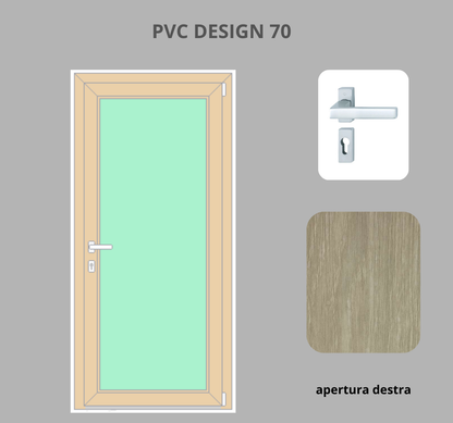 Portoncino PVC 1 anta