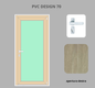 Portoncino PVC 1 anta