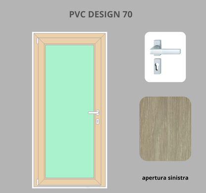 Portoncino PVC 1 anta