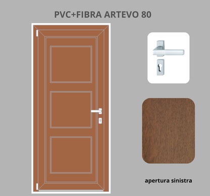 Portoncino PVC + FIBRA 1 anta