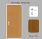 Portoncino PVC + FIBRA 1 anta