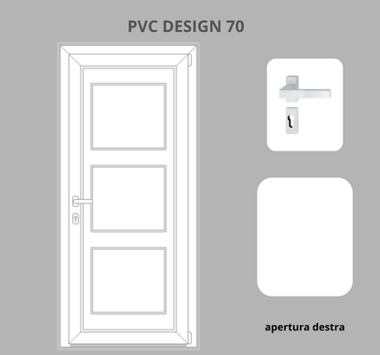 Portoncino PVC 1 anta