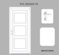 Portoncino PVC 1 anta