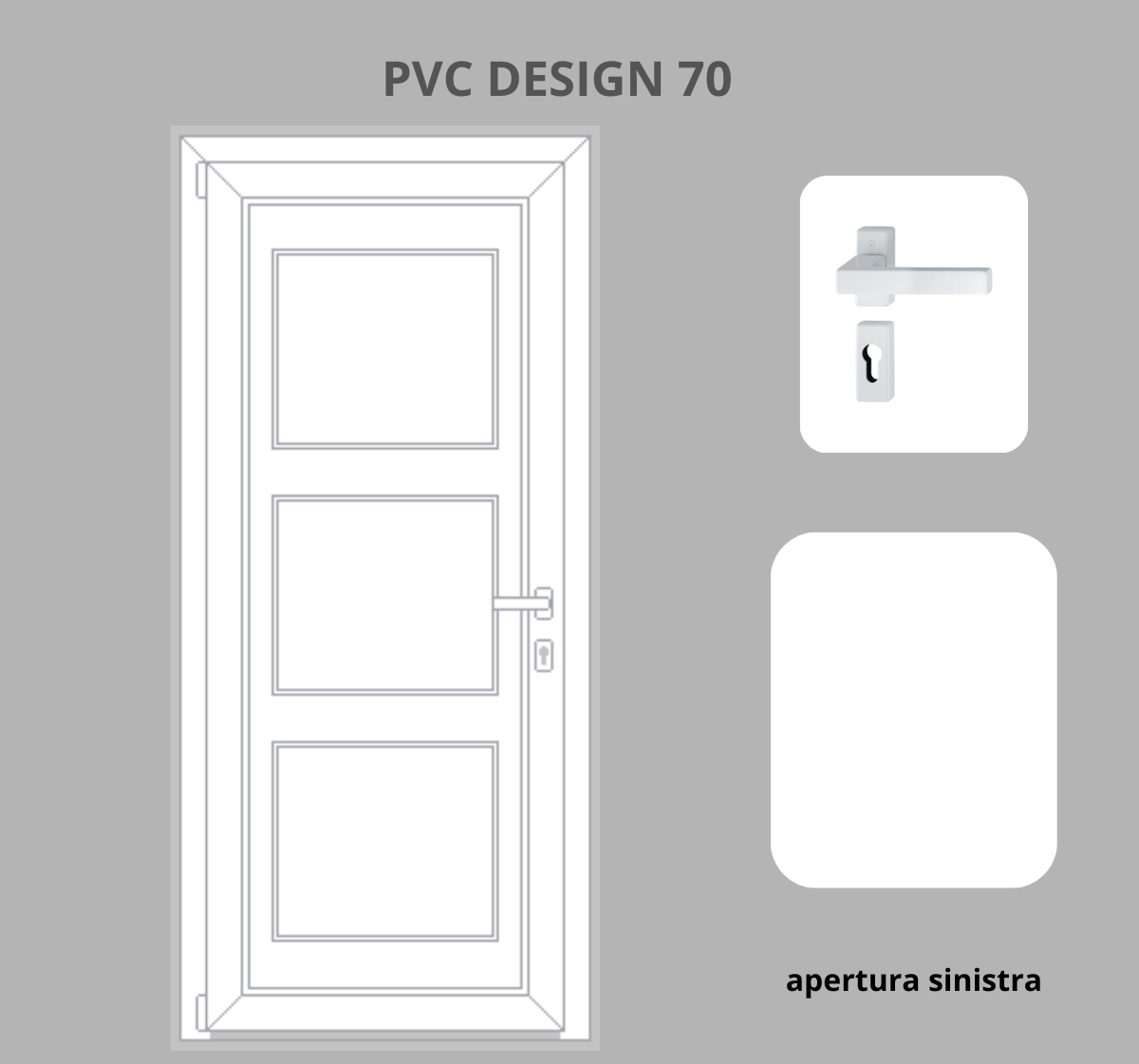Portoncino PVC 1 anta