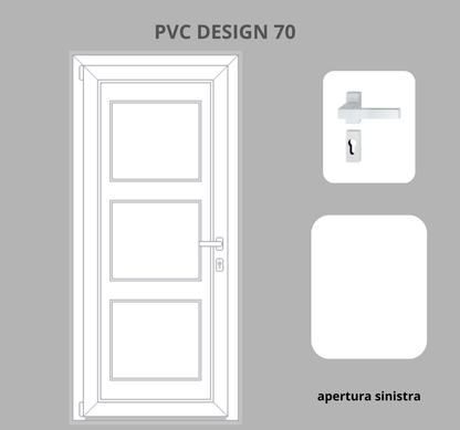 Portoncino PVC 1 anta