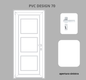 Portoncino PVC 1 anta