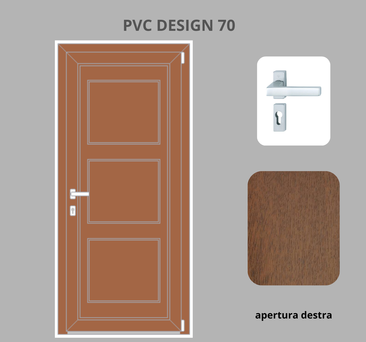 Portoncino PVC 1 anta