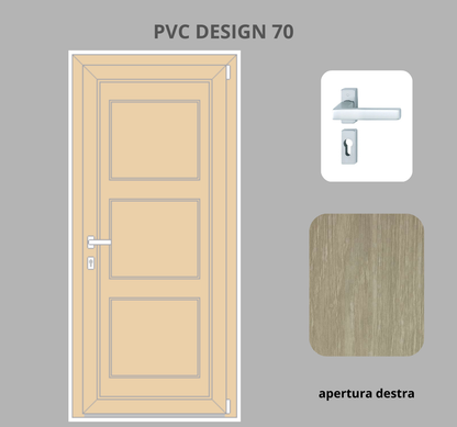 Portoncino PVC 1 anta