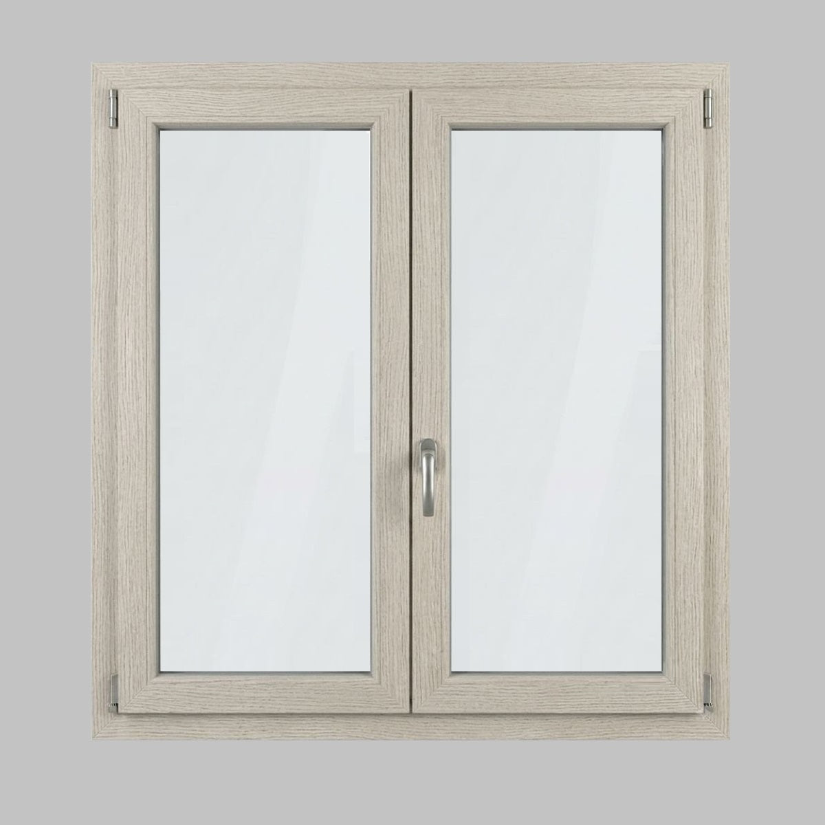 Finestra PVC + FIBRA 2 ante