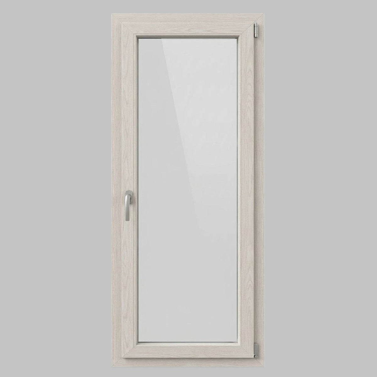 Portafinesta PVC + FIBRA 1 anta