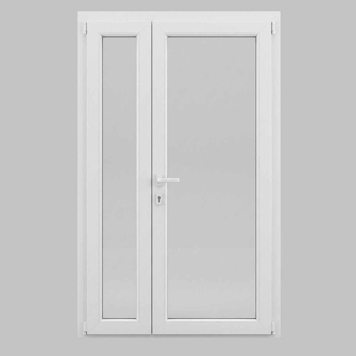 Portoncino PVC 2 ante