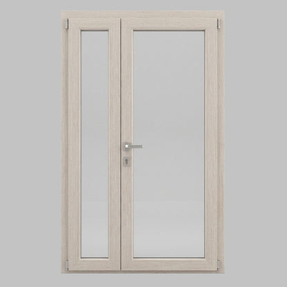 Portoncino PVC + FIBRA 2 ante