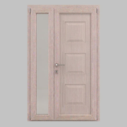 Portoncino PVC + FIBRA 2 ante